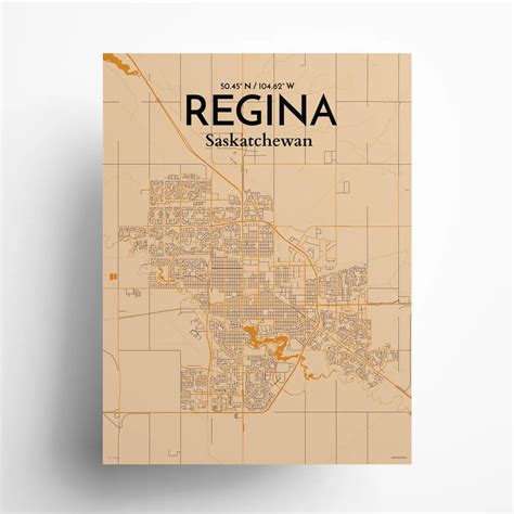 City Of Regina Map