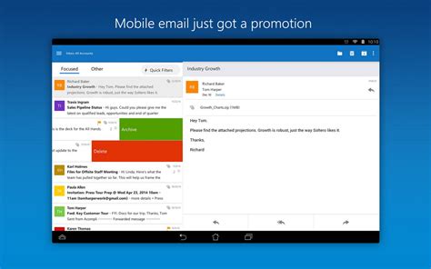 Image result for Outlook Email App for Android