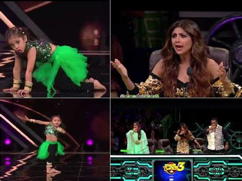 Ahmedabads 5 Years Old Twisha Patel Performed At Super Dancer 3 Show
