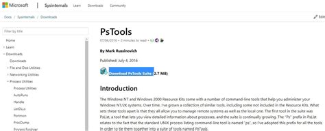 Image result for PsTools Tutorial