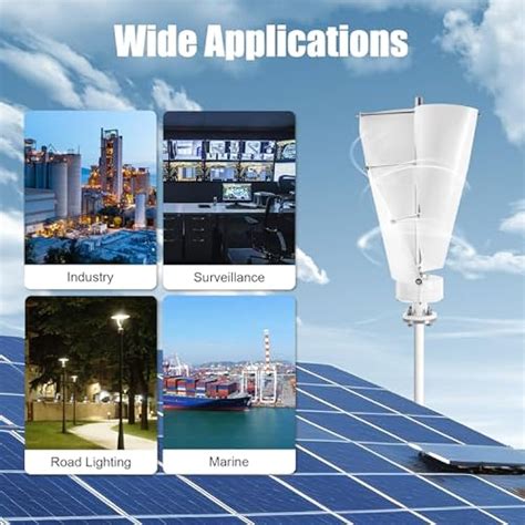 Fifizoo Wind Turbine Generator, 100W DC 12V Vertical Axis India | Ubuy