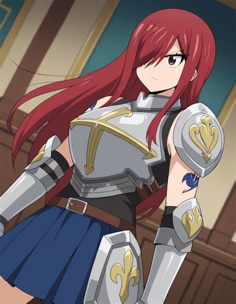Erza Scarlet (エルザ・スカーレット) - Fairy Tail (フェアリーテイル) - COMMISSION - 100 ...