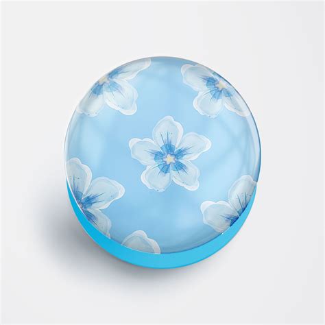 Blue Blossoms Gloss Pop Holder – MW Stuffs