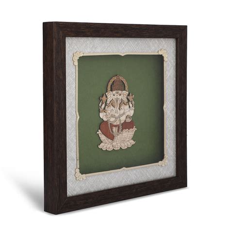 Ganesha Lotus - 3d Wooden Layer Frame – TangyOak