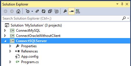 C# Global SQL Server Connection Using Class 的图像结果