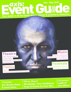 Fillable Online axis-ballymun Theatre Family Music. Festivals. - axis ...