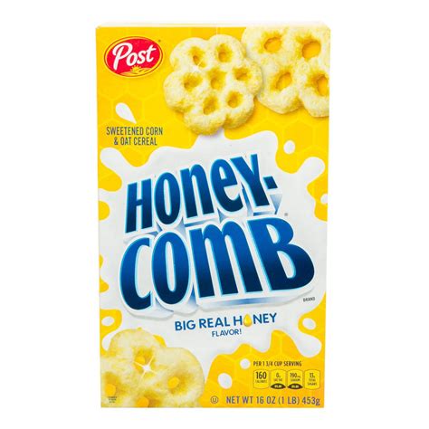 Post Honey Comb Corn Cereal 453 g Online at Best Price | Sugar ...