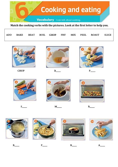 Image result for Cooking ESL Lessons