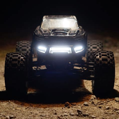 Unique Light Kit for the Traxxas X-Maxx includes the front LEDs, the rear LED, and the Power Up ...
