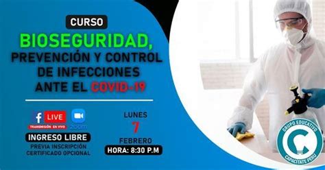 Curso Gratuito: Bioseguridad, prevención y control de infecciones ante ...