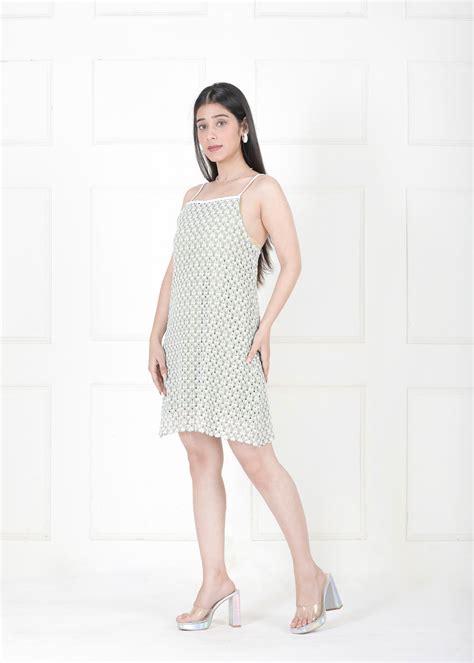PRETTY CROCHET DRESS – Closet by Payal