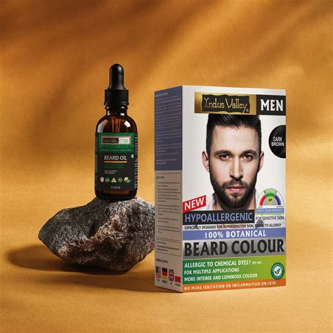 Buy Beard Colour For Men With Beard Oil Online | Indus valley – Indus ...