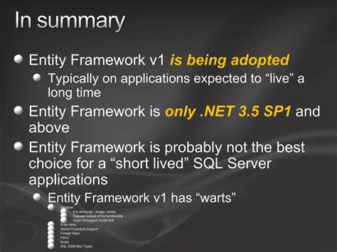 What Is Entity Framework in .Net 的图像结果