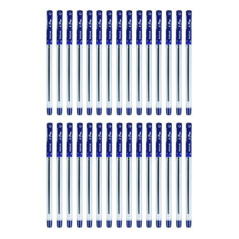Radius i-Pen Push Cap Ball Point Pen | Tip Size 0.7 mm | Low Viscocity ...