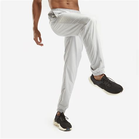 Men Gym Trackpants Slim Fit Jogger Style, Breathable, Quick Dry - Pearl ...