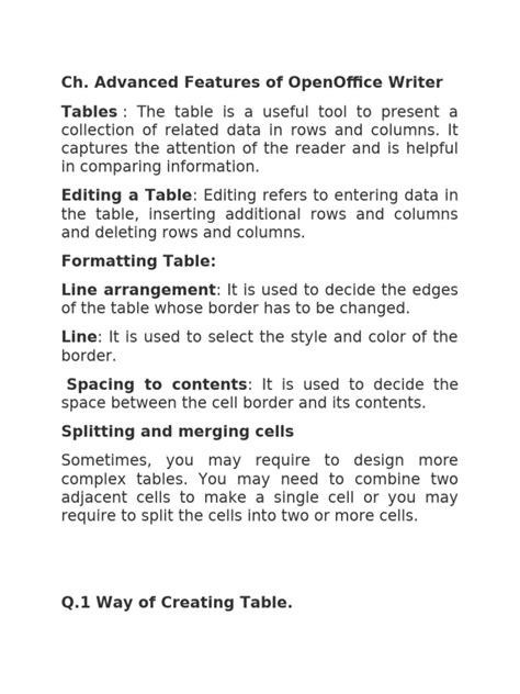 Image result for OpenOffice Features