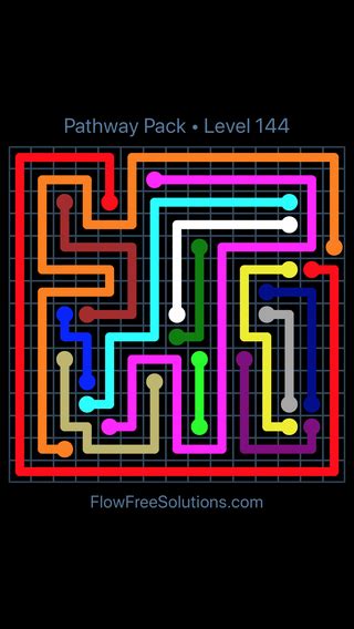 Image result for Flow Free Pathway Pack Level 102