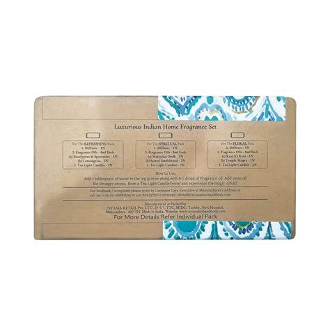 Refreshing Luxurious Indian Home Fragrance Set – Nyassa