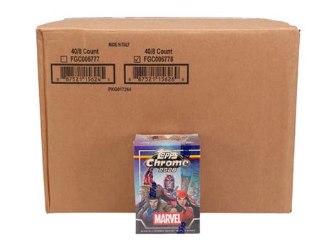 Dual Topps Chrome Marvel 2026 Blaster Case Break