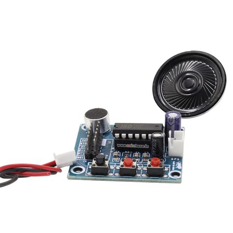 ISD1820 Voice Recorder & Sound Playback Module onboard Microphone & Sp