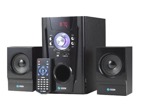 Zoook 2.1 Speakers ZM-SP3200 (FM/SD/USB) Price: Buy Zoook 2.1 Speakers ...