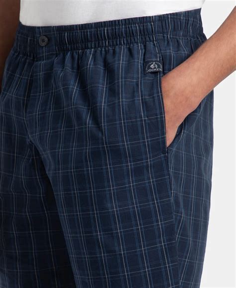 Buy Super Combed Mercerized Cotton Woven Fabric Regular Fit Checkered ...