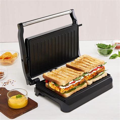 Borosil 700 Watts Meta Prime Grill Sandwich Maker | BGRILLSS13 – New ...