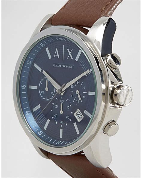 Armani Exchange Watches Leather