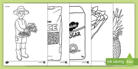 Fairtrade Colouring Sheets| Fairtrade Fortnight | Parents