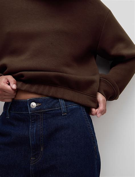 Buy High Neck Sweatshirt at Marks & Spencer