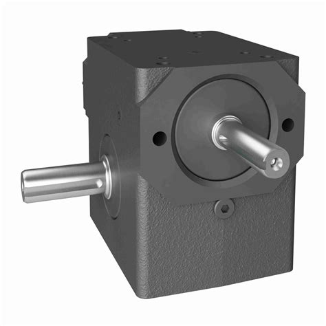 Hub City 0230-00015 Right Angle Gearbox, 10:1 Ratio, Shaft out, 0.5 in ...