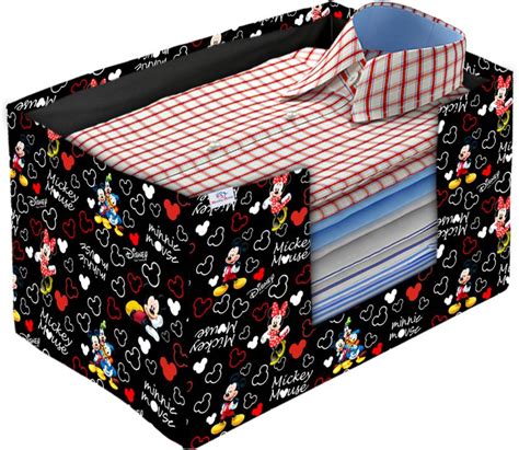 Heart Home Shirt Stacker Non-Woven Mickey Mouse Print Foldable Shirt ...