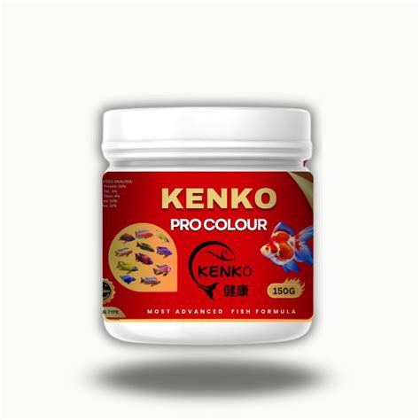KENKO Pro Colour Fish Food – 150g | Advanced Formula for Goldfish and ...