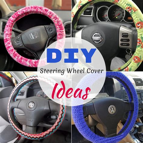 20 DIY Steering Wheel Cover Ideas To Make Today - DIYnCrafty