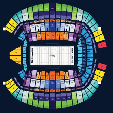 Lumen Field Seating Chart 2025 | Seattle Seahawks Stadium - SeatGraph