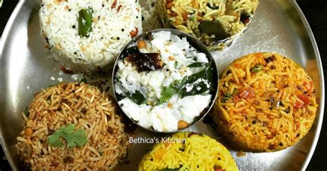 Variety Rice Platter Recipe by Bethica Das - Cookpad