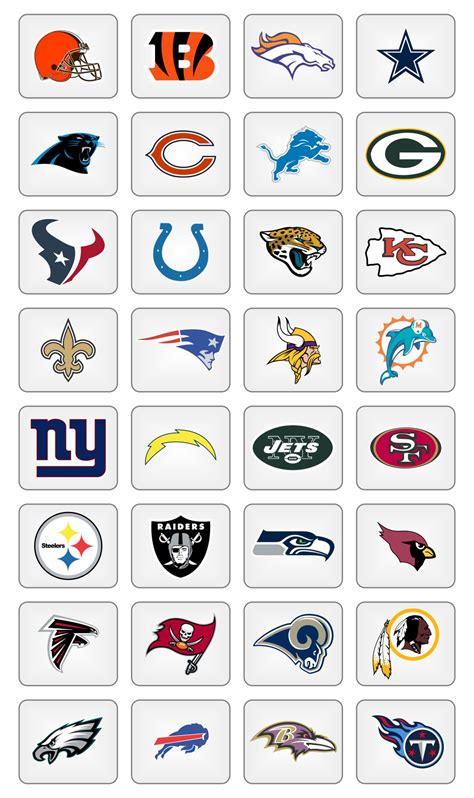 Nfl Team Logos