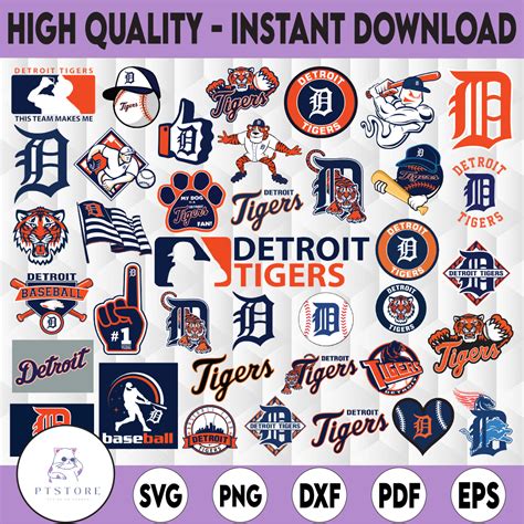 38 Files Detroit Tigers Svg, Baseball Clipart, Cricut Detroi | Inspire ...