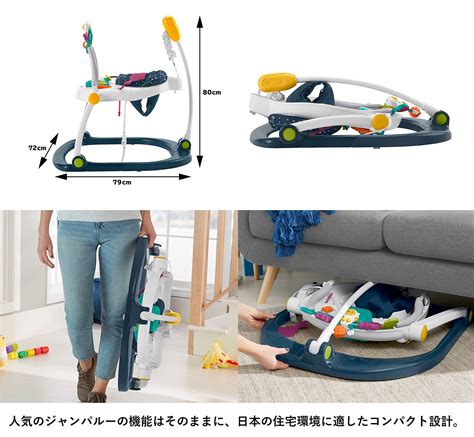 Fisher-Price Jumperoo Baby Bouncer and Activity Center with Lights and ...