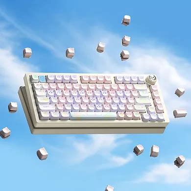 AULA Hi75 81-Key Portable Wired Compact Mechanical Gaming Keyboard, RGB ...