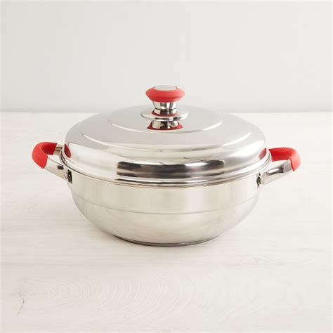 Buy Bentle Stainless Steel Kadhai - 36cm from Home Centre at just INR ...