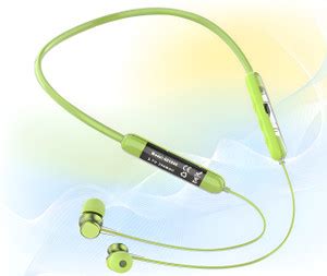 voy Transparent Wireless Z2 Bass Edition Neckband headphone with Type-C ...