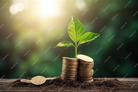 Premium AI Image | Money Makes Money Investment Concept