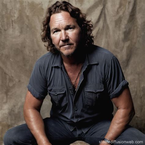 Eddie Vedder Portrait | Stable Diffusion Online