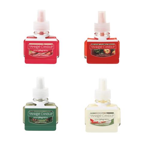 Yankee Candle Winter Magic Electric ScentPlug Refills, Balsam & Cedar ...