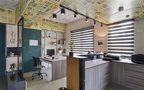 50平方办公室装修效果图-房天下装修效果图