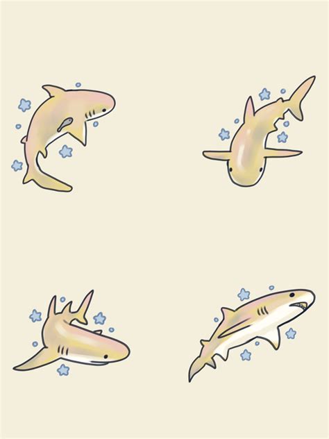 lemon shark illustration | Shark illustration, Shark art, Shark drawing