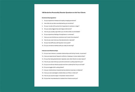 Image result for BPD Questions