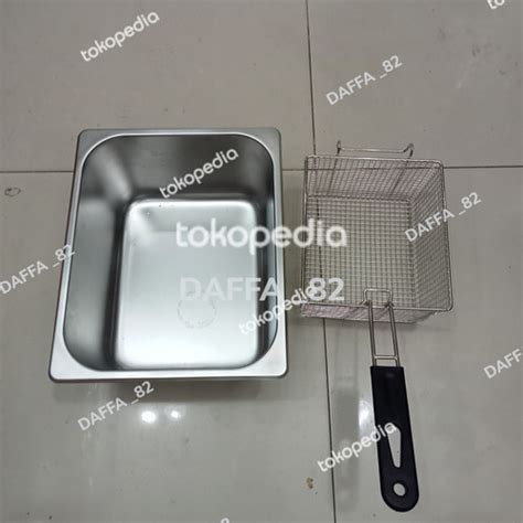 Jual penggorengan kotak + saringan kapasitas 6ltr - Jakarta Pusat ...