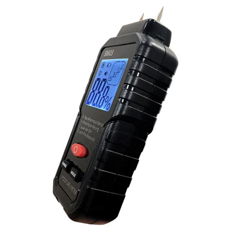 S8603 Digital Wood Moisture Meter Two Pins Wall Moisture Detector Paper ...